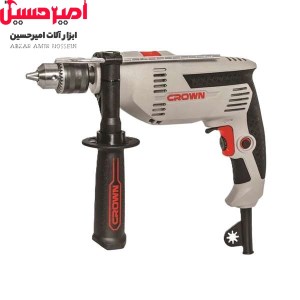 دریل 13mm سه نظام آچاری 750 وات کرون 10129 دریل 13mm سه نظام آچاری 750 وات کرون 10129