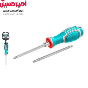 پیچ گوشتی مشتی دو طرفه بلند توتال
