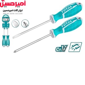 ست پیچ گوشتی 2 پارچه THT250201 توتال