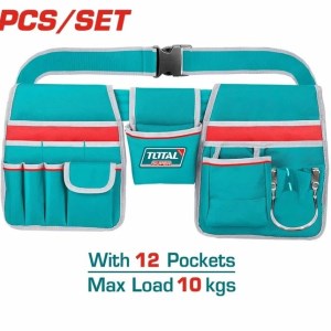 کیف ابزار کمری 3 پارچه توتال