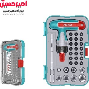 کیف ابزار کمری 3 پارچه توتال