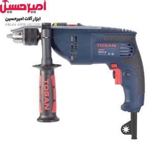 دریل چکشی 13 میلی‌متر 750 وات آچاری سری پلاس توسن مدل 0079D