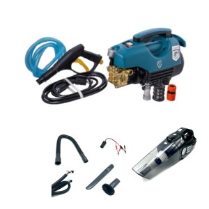 پکیج شست و شو ابزار امیرحسین (کارواش و جارو فندکی)