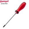 پیچ گوشتی ضربه خور چهارسو 150*6 دسته TPR توسن