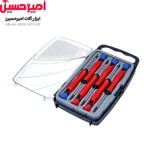 ست پیچ گوشتی ساعتی 6 عددی توسن T4790