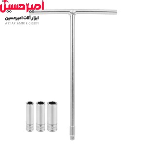 ست اچار بکس دسته T سوکت خور 4 عددی توسن 1473