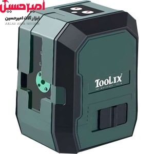 تراز لیزری 2 خط نورسبز تولیکس