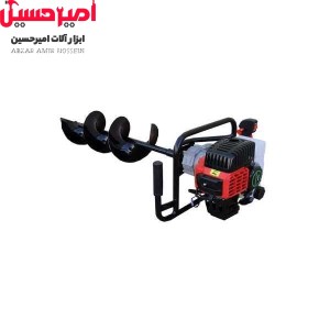چاله کن بنزینی 52 سی سی با مته